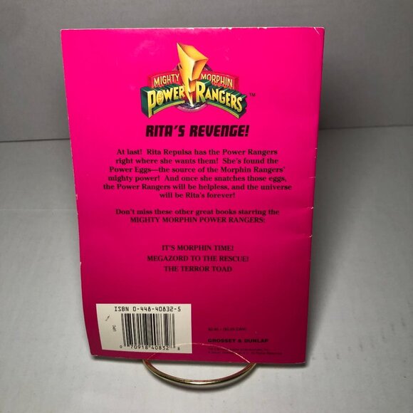Vintage 90's Mighty Morphin Power Rangers It's Morphin Time & Rita's Revenge - Picture 6 of 11
